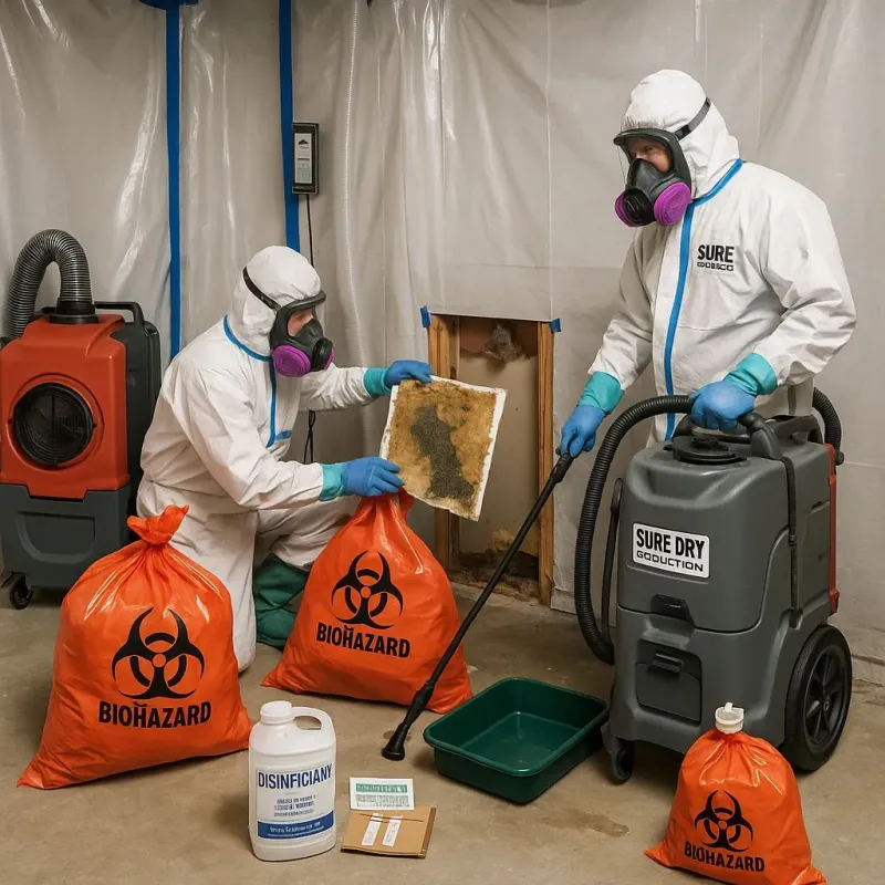Contaminated Water Handling Protocols process in Rosemount, OH