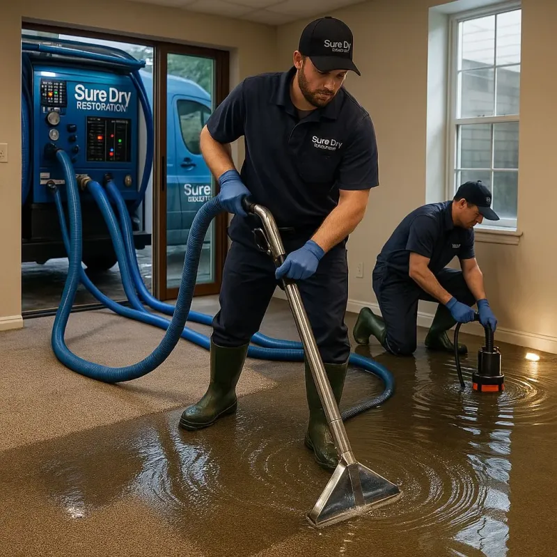 Water Extraction and Removal process in Rosemount, OH